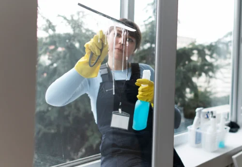 Nettoyage de vitres intérieures et extérieures au Houga
